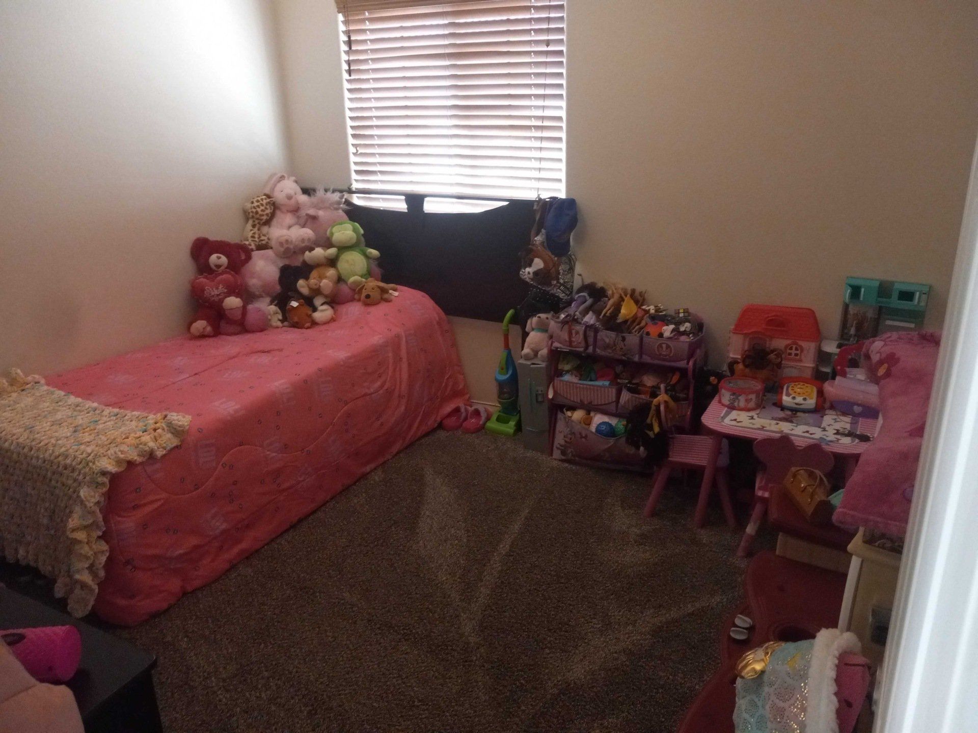 Bedroom after decluttering service in Pickering