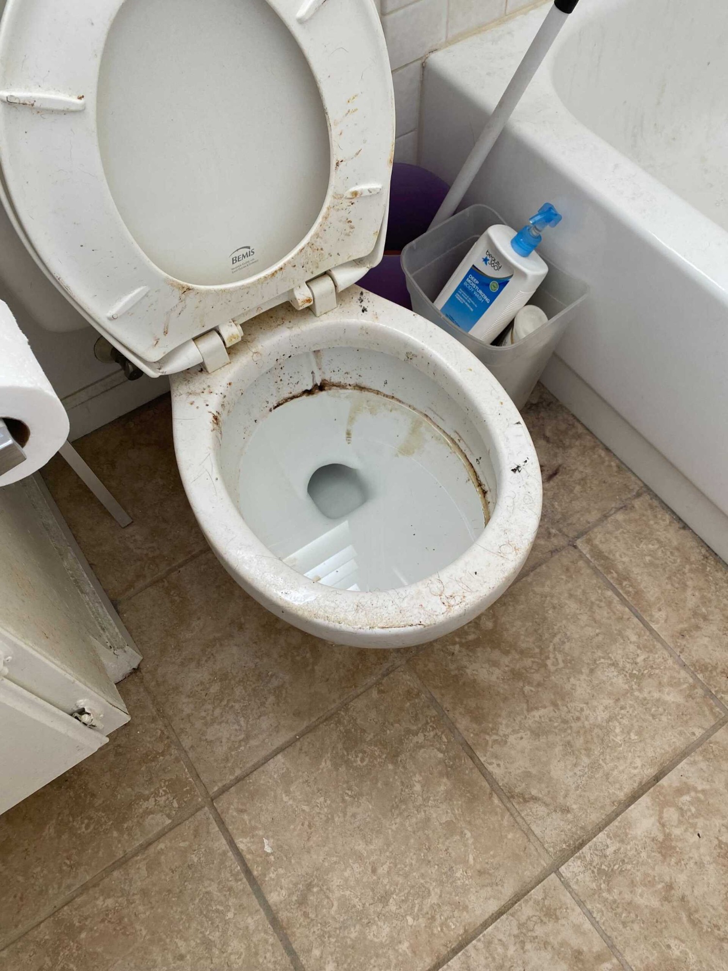 Before bathroom deep clean service in Whitby