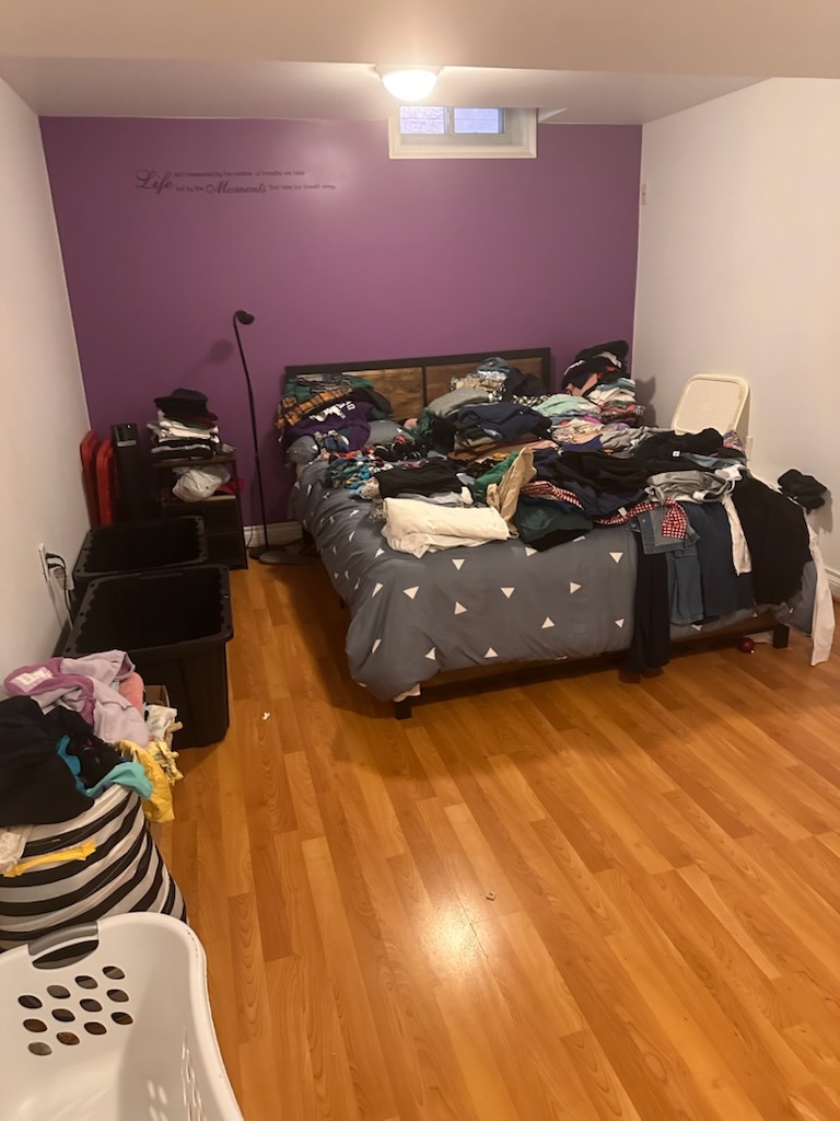Before decluttering and organization service in Ajax